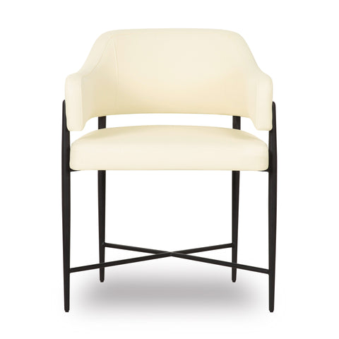 Odette Sorrento Contract-Grade Vegan Leather Dining Chair - image 3