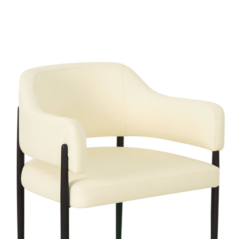 Odette Sorrento Contract-Grade Vegan Leather Dining Chair - image 5