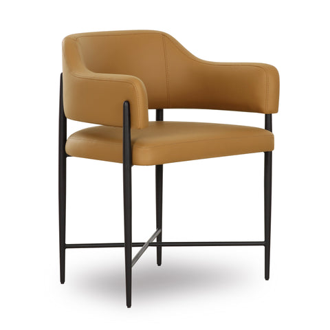 Odette Sorrento Contract-Grade Vegan Leather Dining Chair - image 1