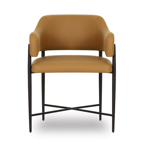 Odette Sorrento Contract-Grade Vegan Leather Dining Chair - image 3