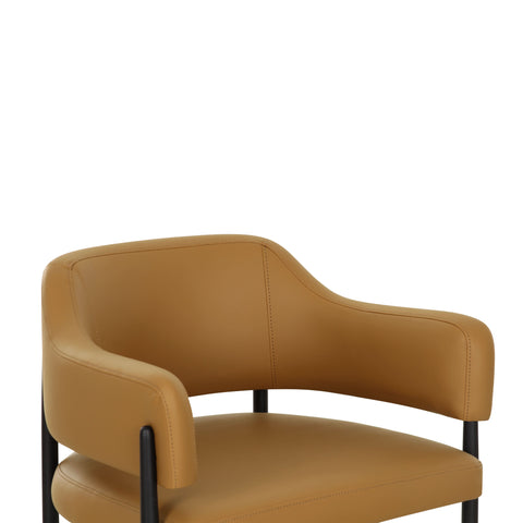 Odette Sorrento Contract-Grade Vegan Leather Dining Chair - image 5
