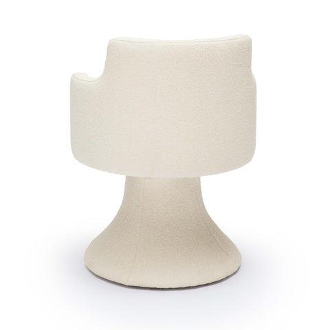 Valentina Lucerne Performance Boucle Swivel Dining Chair - image 4