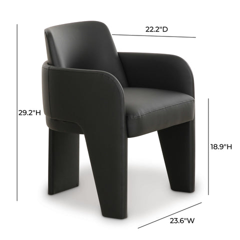 Genevieve Monaco Performance Vegan Leather Dining Chair - image 6