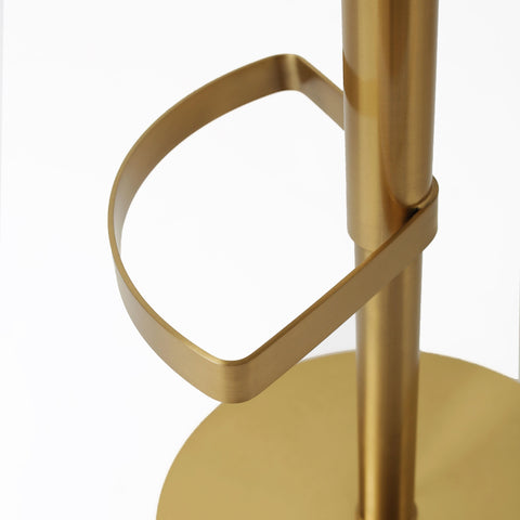 Anais Savoy Cream Textured Performance Fabric Adjustable Stool - image 8