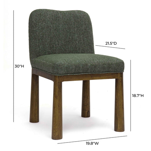 Colette Verona Performance Basketweave Fabric Dining Chair - image 6