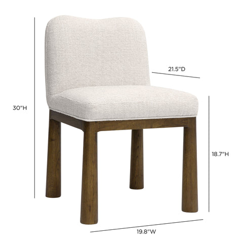 Colette Verona Performance Basketweave Fabric Dining Chair - image 6
