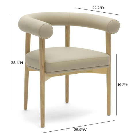 Margaux StClair Performance Vegan Leather Dining Chair - image 6