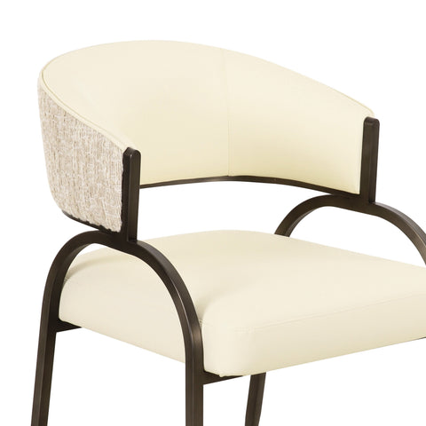 Rosalie Valois 2-Tone Performance Vegan Leather Dining Chair - image 5