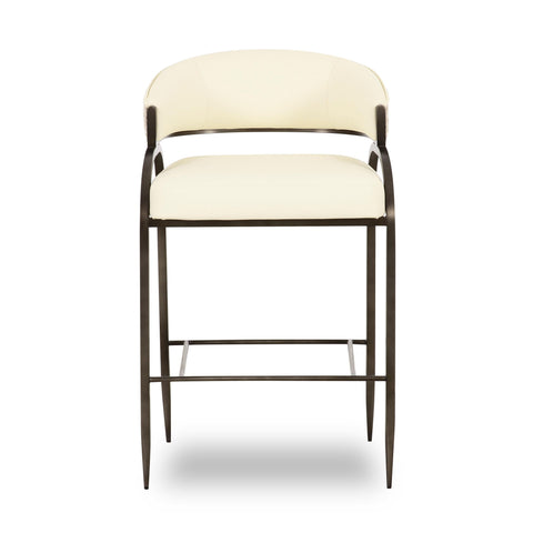 Rosalie Valois 2-Tone Performance Vegan Leather Counter Stool - image 3