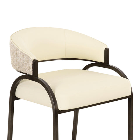 Rosalie Valois 2-Tone Performance Vegan Leather Counter Stool - image 5