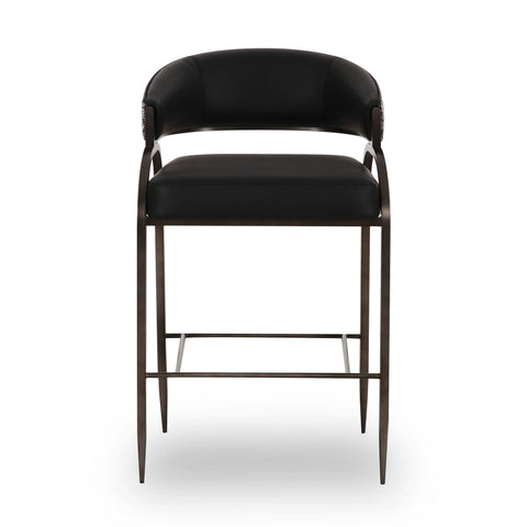 Rosalie Valois 2-Tone Performance Vegan Leather Counter Stool - image 3