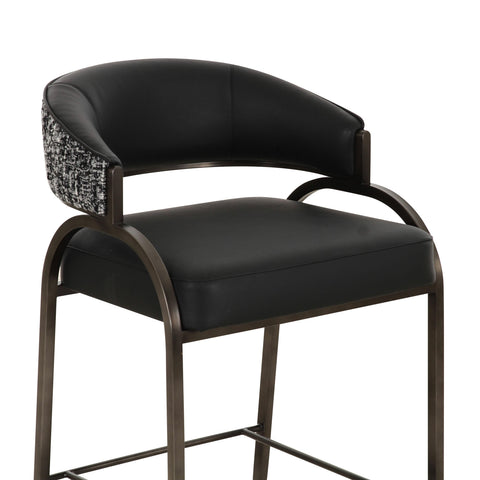 Rosalie Valois 2-Tone Performance Vegan Leather Counter Stool - image 5