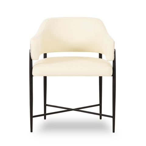Odette Sorrento 2-Tone Performance Vegan Leather Dining Chair - image 3