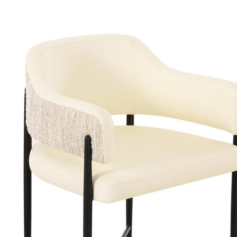 Odette Sorrento 2-Tone Performance Vegan Leather Dining Chair - image 5