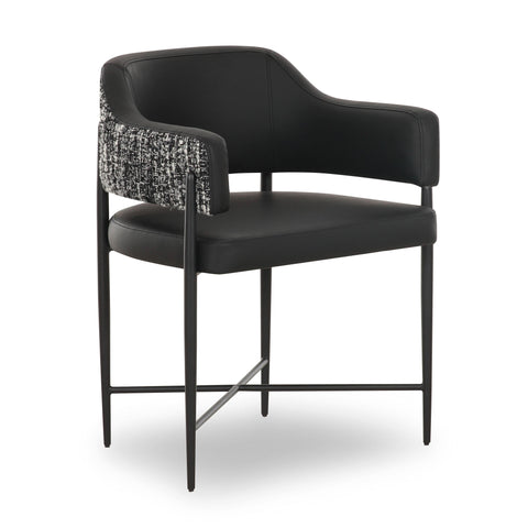 Odette Sorrento 2-Tone Performance Vegan Leather Dining Chair - image 1