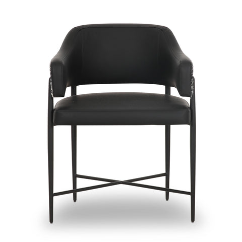 Odette Sorrento 2-Tone Performance Vegan Leather Dining Chair - image 3