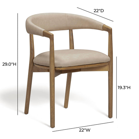 Isabelle Versailles Performance Vegan Leather Dining Chair - image 7