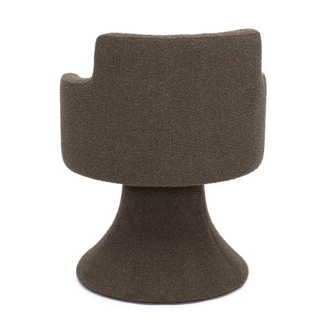 Valentina Lucerne Performance Boucle Swivel Dining Chair - image 4