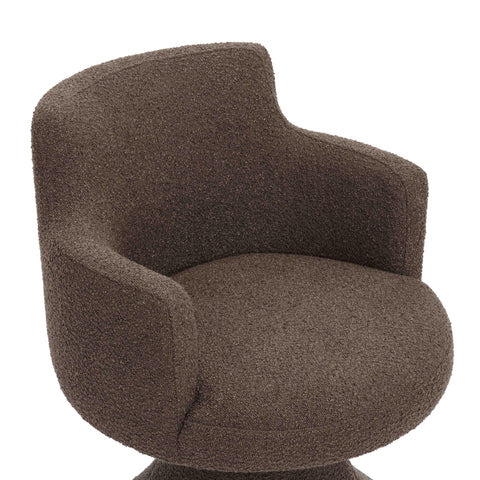Valentina Lucerne Performance Boucle Swivel Dining Chair - image 5