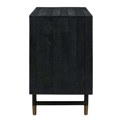 Anais Laurent 66" Black Acacia Wood Buffet - image 5