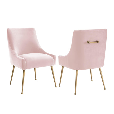 Solene Beaumont Performance Velvet Dining Chair - image 7