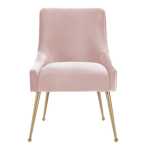 Solene Beaumont Performance Velvet Dining Chair - image 4