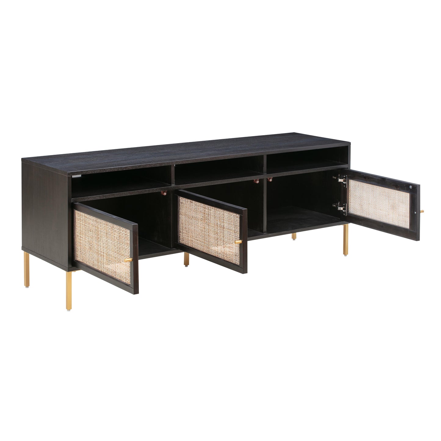 hope noir media console