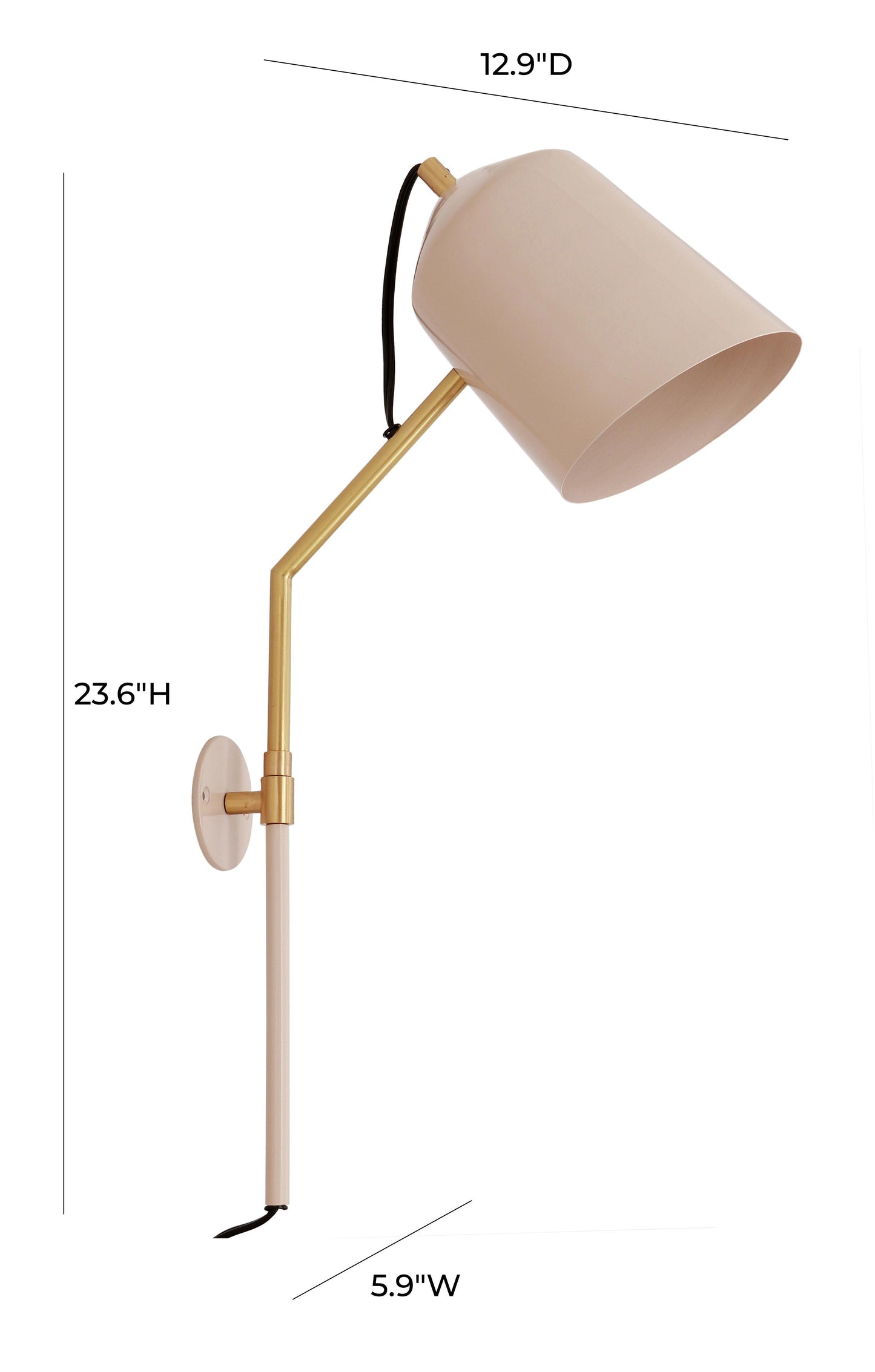 hazel wall sconce