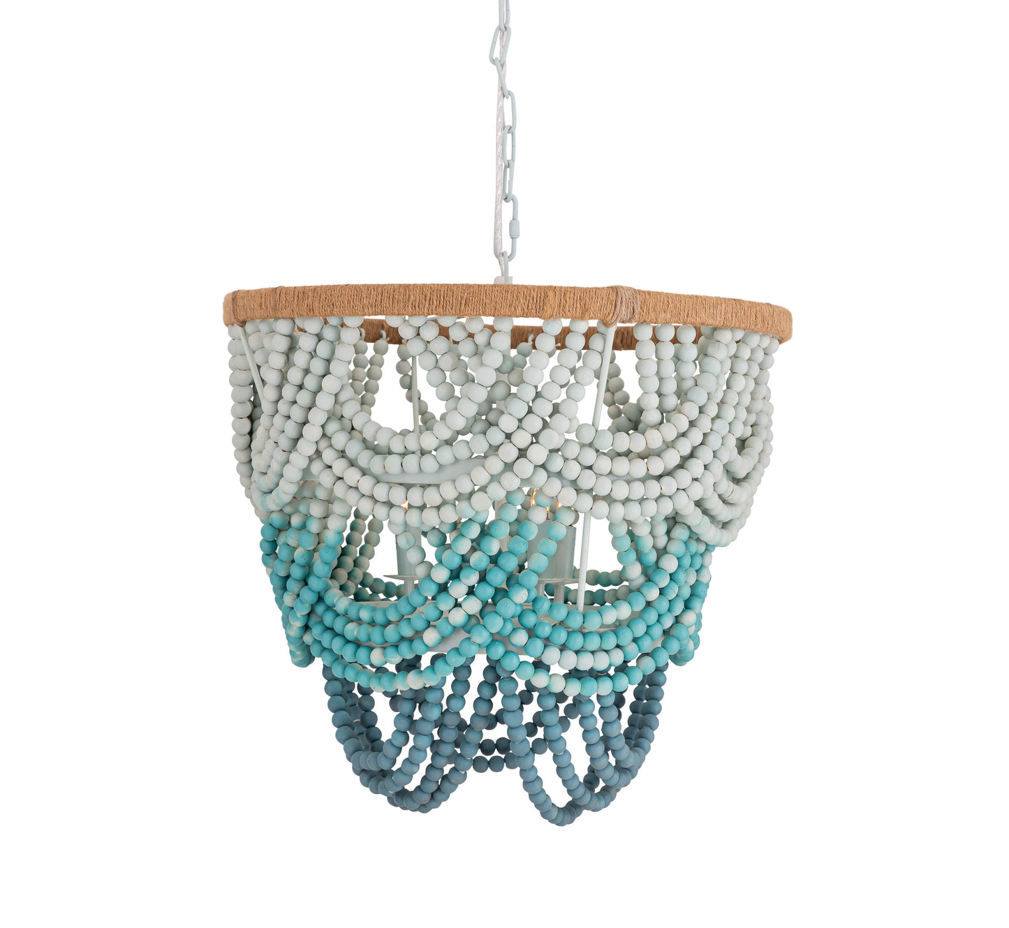 leigh beaded chandelier