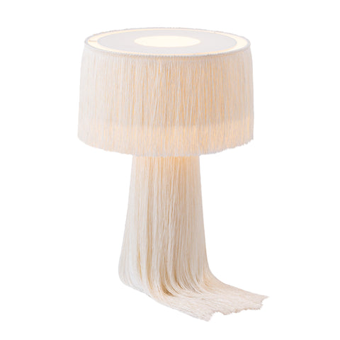 Briana Cream Tassel Table Lamp