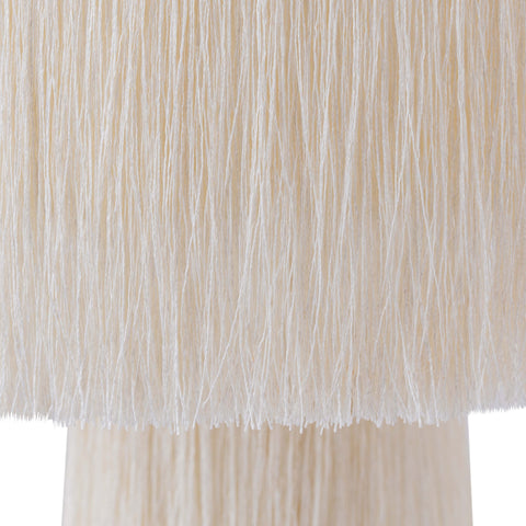 Briana Cream Tassel Table Lamp