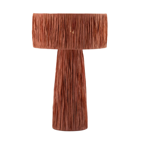 Nomo Raffia Brick Table Lamp