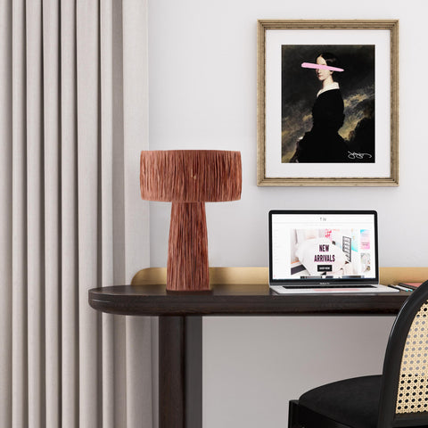 Alessia StClair Raffia Table Lamp - image 9