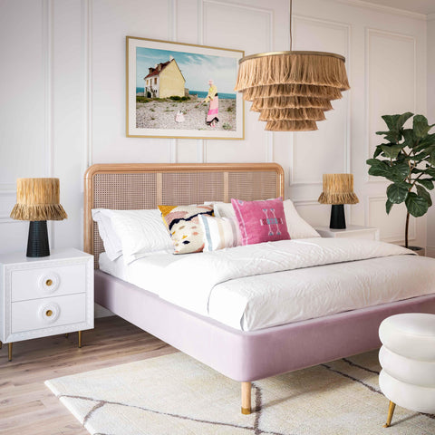 Gemma Natural Fringe Pendant