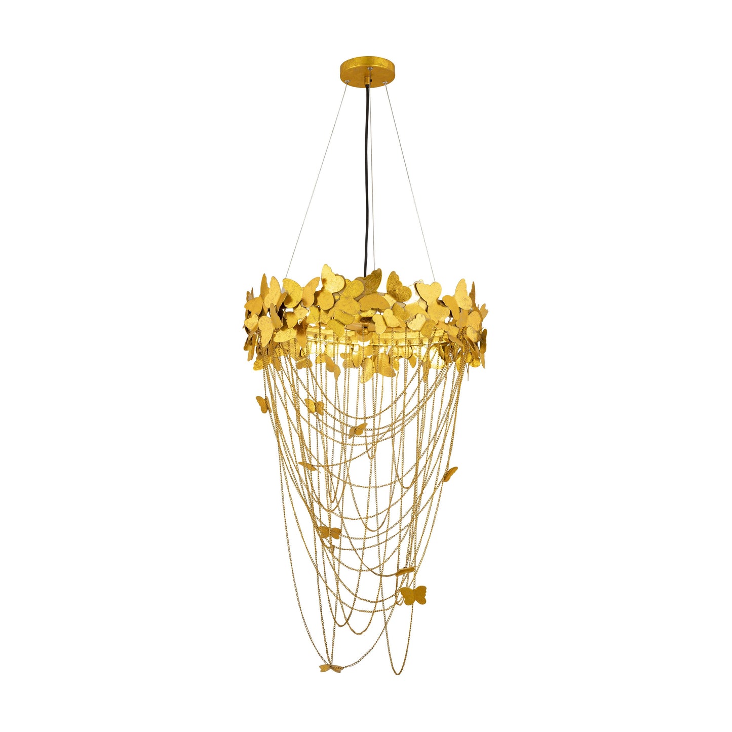 diva gold chandelier