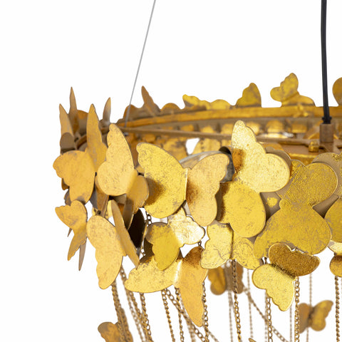 Genevieve Castaigne Gold Chandelier - image 5
