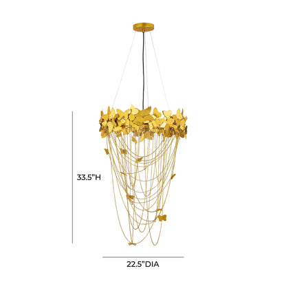 Diva Gold Chandelier