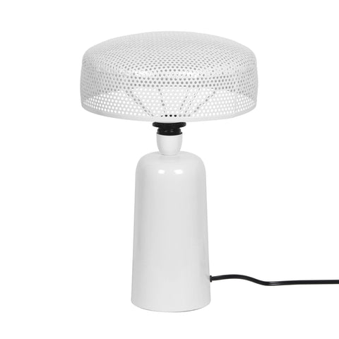 Sahara White Metal Table Lamp