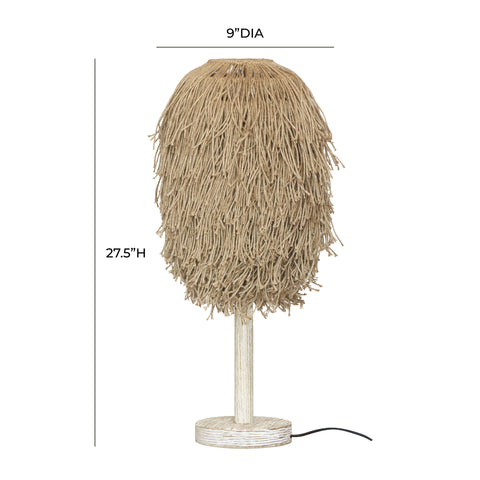 Fern Natural Table Lamp