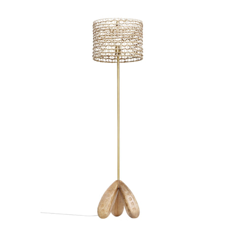 Jasper Wooden Floor Lamp