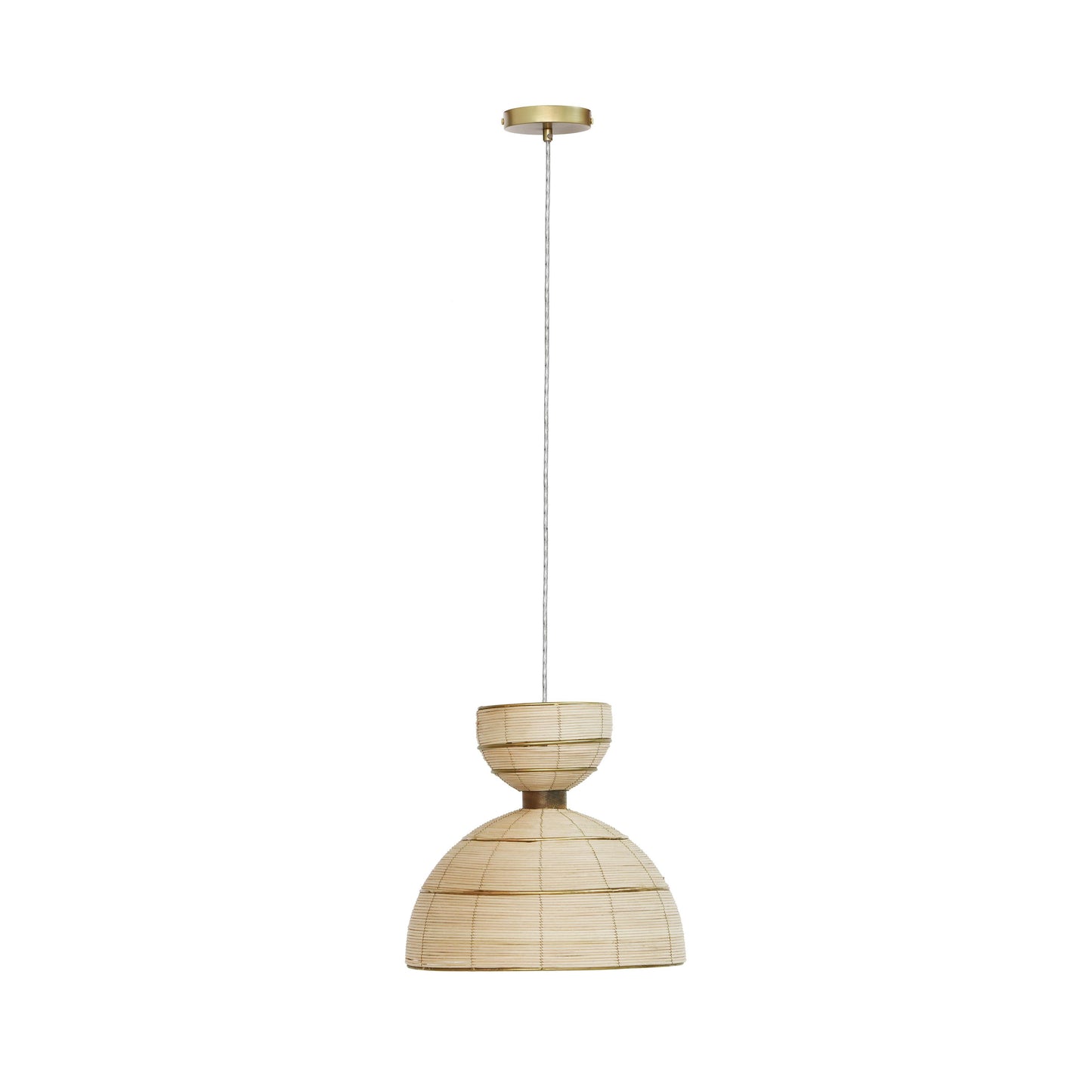 clara rattan pendant lamp