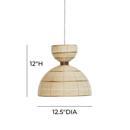 Clara Rattan Pendant Lamp