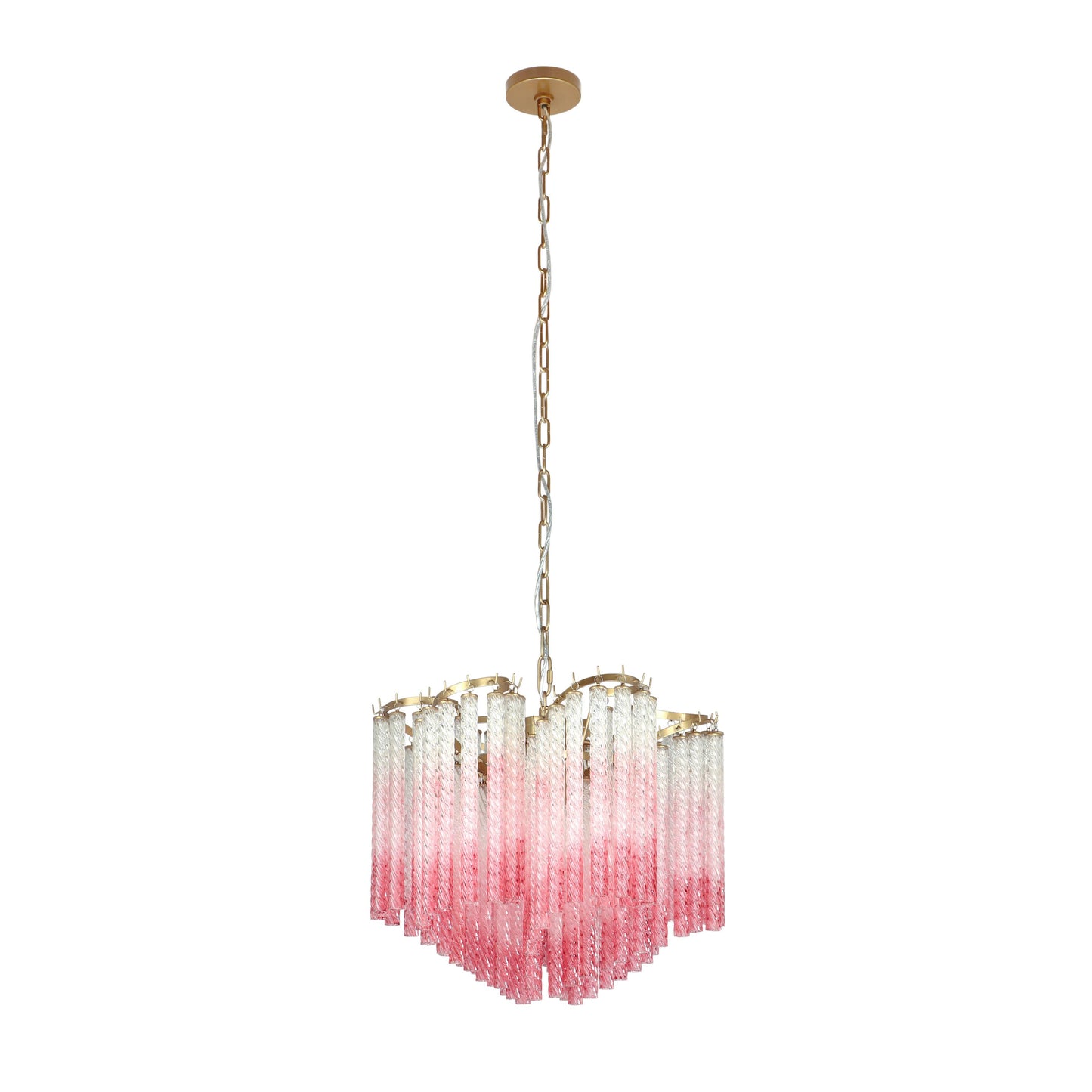 kaonashi ombre glass chandelier