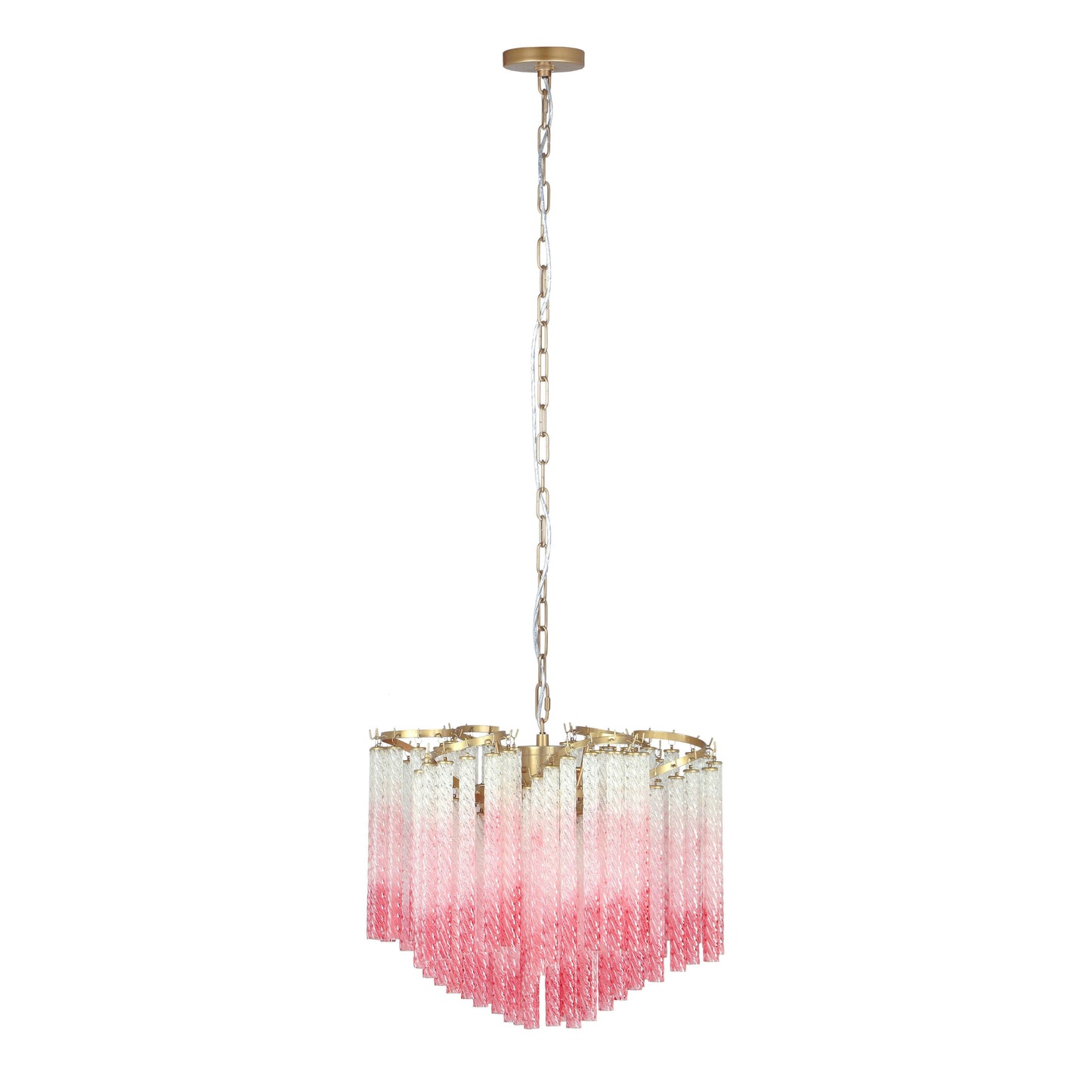 kaonashi ombre glass chandelier