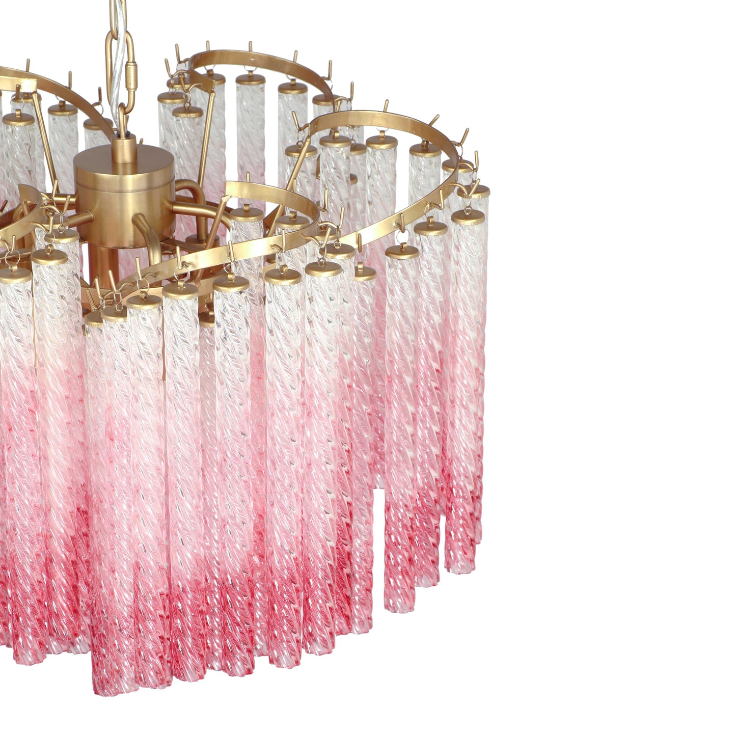 kaonashi ombre glass chandelier