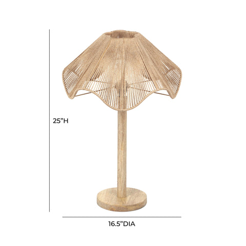 Samantha Natural Jute Table Lamp