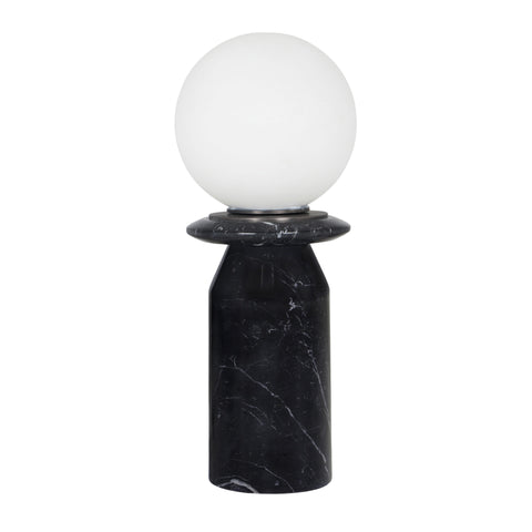 Isabella Onyx Black Marble Lamp
