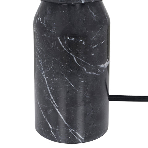 Isabella Onyx Black Marble Lamp