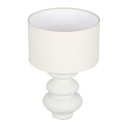 Vivienne Savoy Cream Textured Table Lamp - image 3