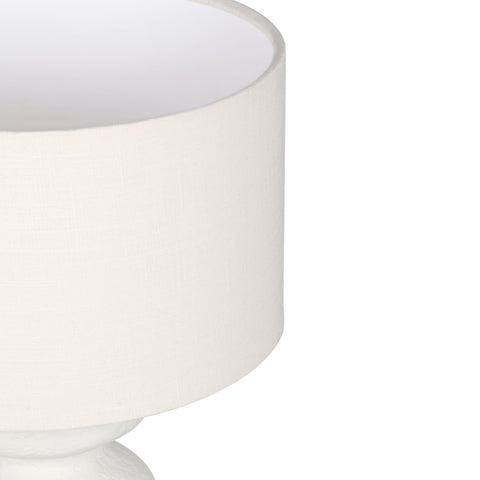 Vivienne Savoy Cream Textured Table Lamp - image 5